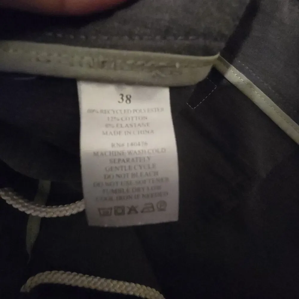 Faherty All Day Shorts Mens 38 Gray Brown Drawstring Stretch Casual 8” Inseam